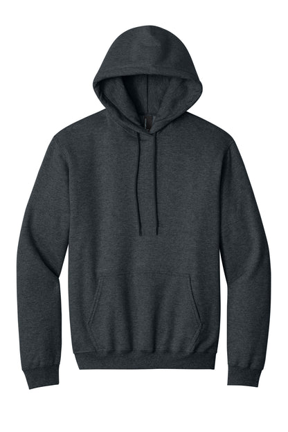 Port & Company Essential Fleece Pullover Hooded Sweatshirt PC90H in Dark Heather Grey