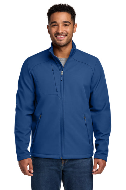 Eddie Bauer Stretch Soft Shell Jacket in Cobalt Blue, style EB544