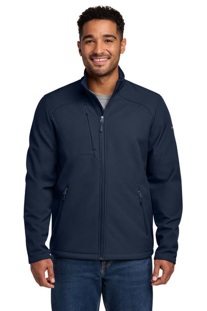 Eddie Bauer Stretch Soft Shell Jacket in River Blue Navy, style EB544