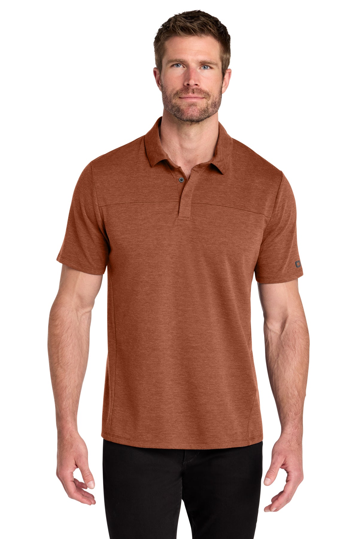 OGIO Command Polo in Deep Rust, style OG150