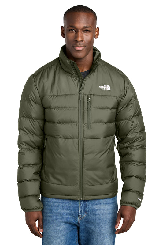 The North Face Down Hybrid Jacket in New Taupe Green, style NF0A7V4F