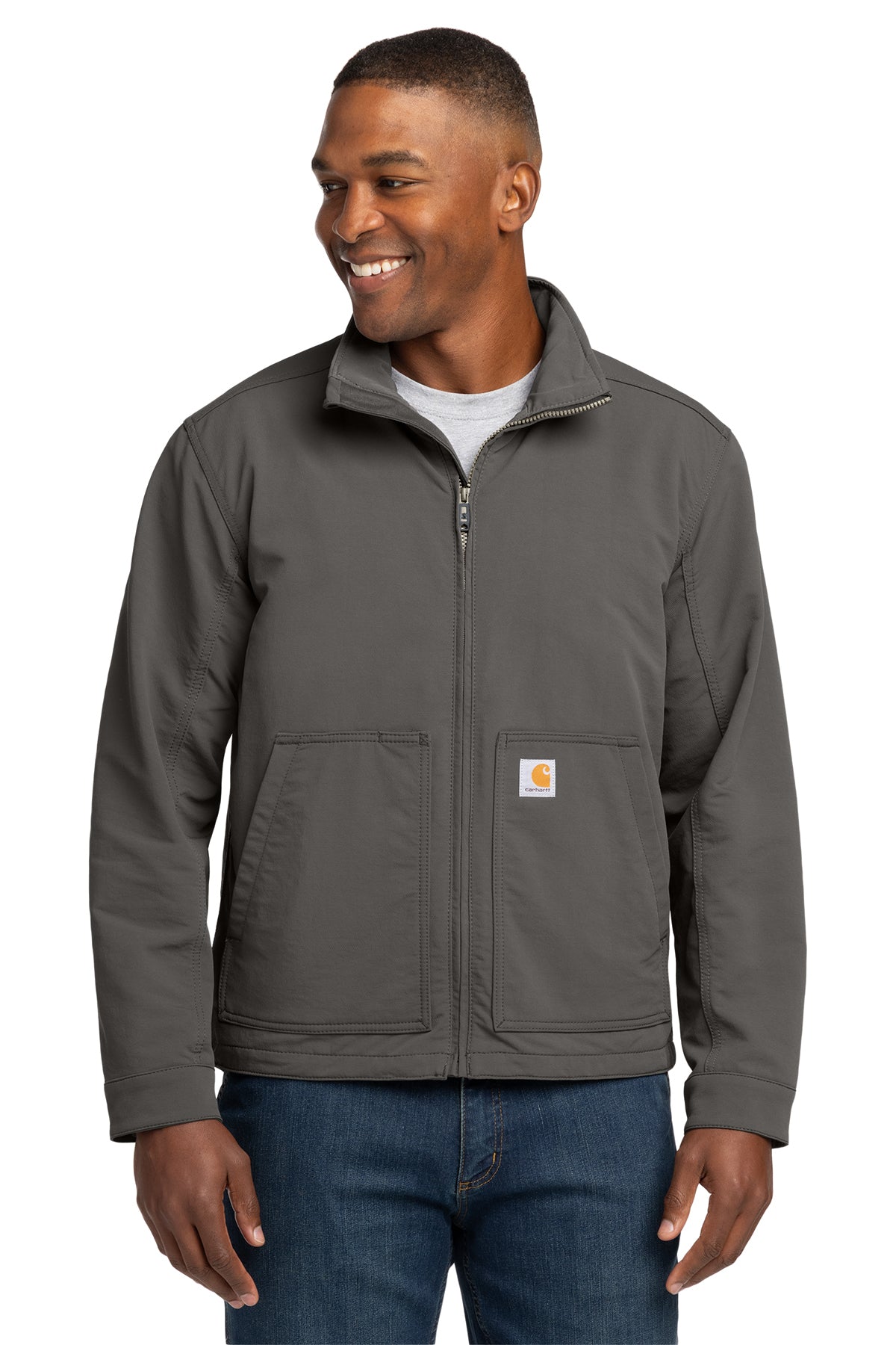 Carhartt® Super Dux Soft Shell Jacket in Gravel, style CT105534