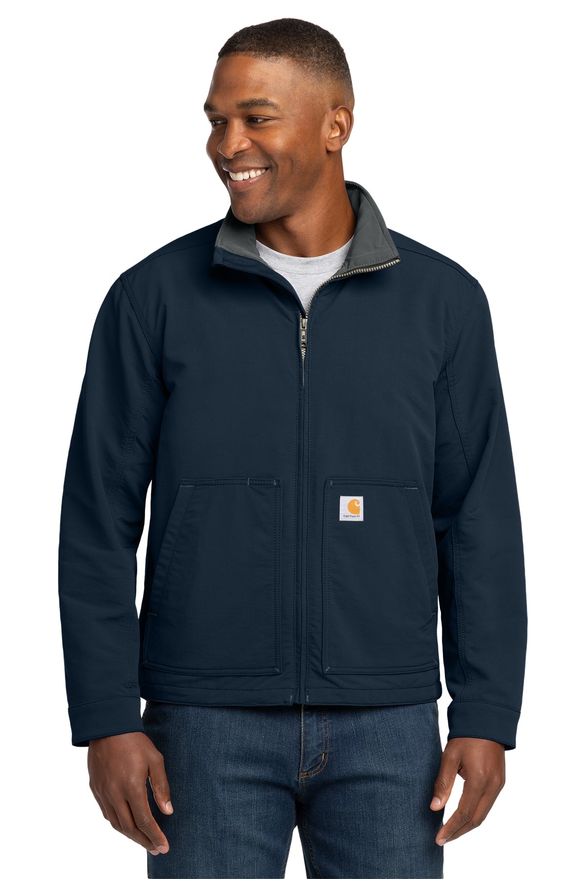 Carhartt® Super Dux Soft Shell Jacket in Navy, style CT105534