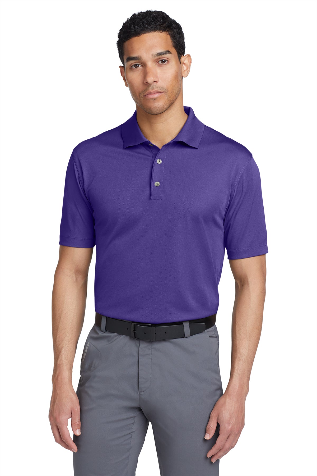 Nike Tech Basic Dri-FIT Polo in Varsity Purple, style 203690