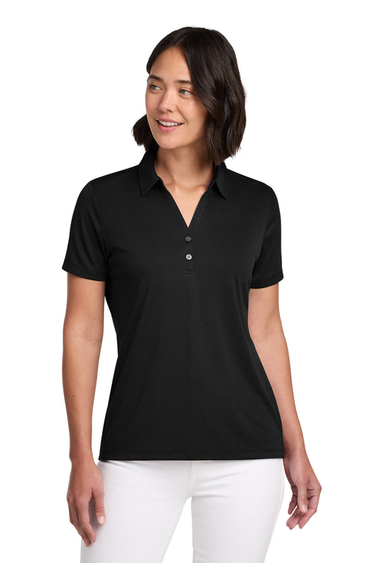 TravisMathew Women's Coto Performance Polo in Black, style TM1WX002