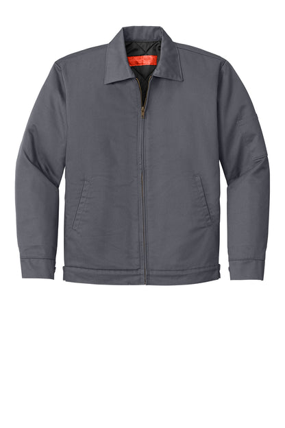 Red Kap Slash Pocket Jacket CSJT22 in Charcoal
