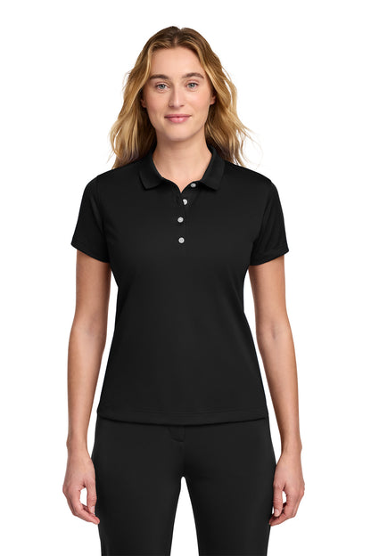 Nike Women's Tech Basic Dri-FIT Polo in Black, style 203697