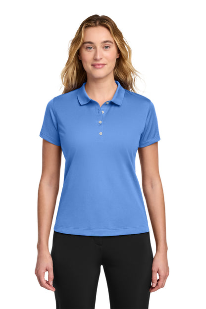 Nike Women's Tech Basic Dri-FIT Polo in University Blue, style 203697