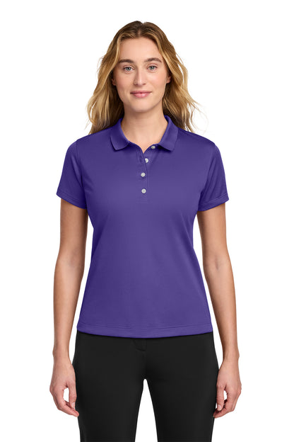 Nike Women's Tech Basic Dri-FIT Polo in Varsity Purple, style 203697