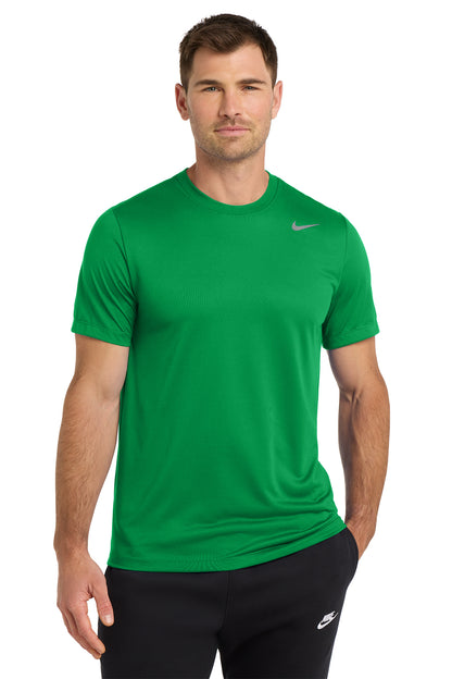 Nike Team rLegend Tee in Apple Green, style DV7299