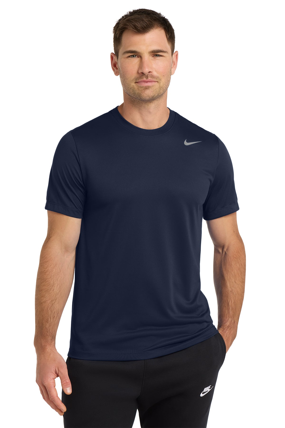 Nike Team rLegend Tee in College Navy, style DV7299