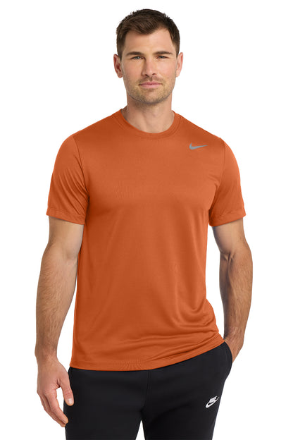 Nike Team rLegend Tee in Desert Orange, style DV7299
