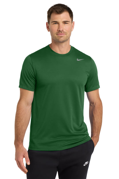 Nike Team rLegend Tee in Gorge Green, style DV7299