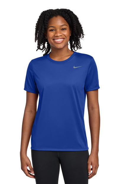 Nike Women's Team rLegend Tee in Game Royal, style DV7312