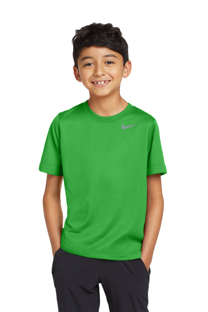 Nike Youth Team rLegend Tee in Apple Green, style DV7317