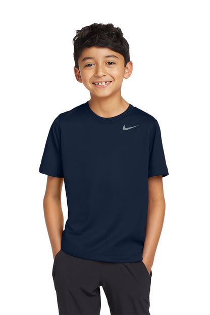 Nike Youth Team rLegend Tee in College Navy, style DV7317