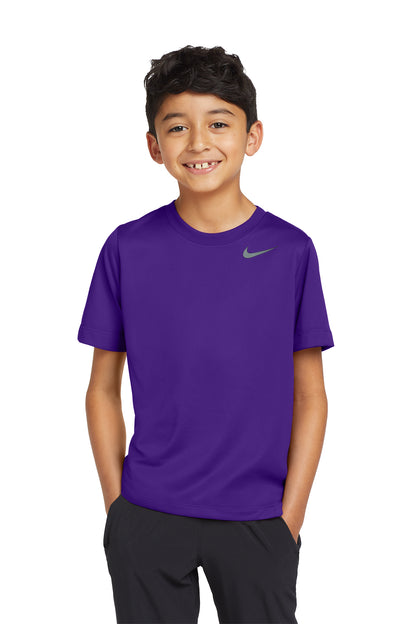 Nike Youth Team rLegend Tee in Court Purple, style DV7317