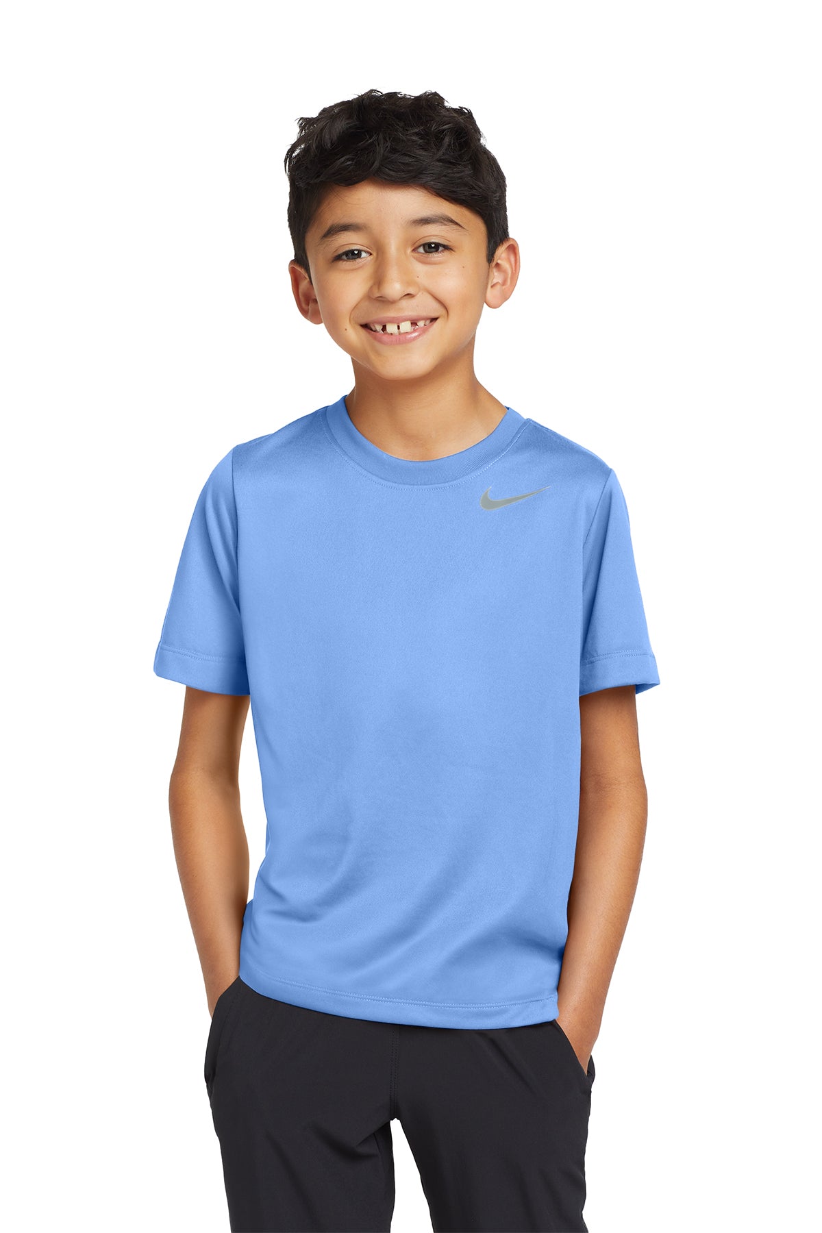 Nike Youth Team rLegend Tee in Valor Blue, style DV7317
