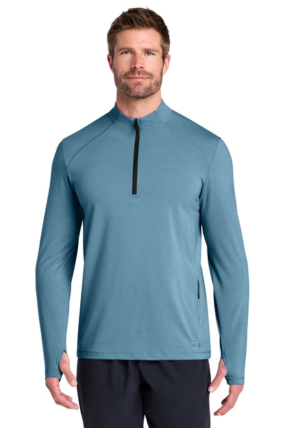 OGIO Motion 1/4-Zip in Blue Mist, style OG153