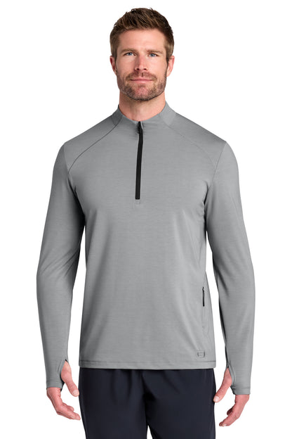 OGIO Motion 1/4-Zip in Greystone, style OG153