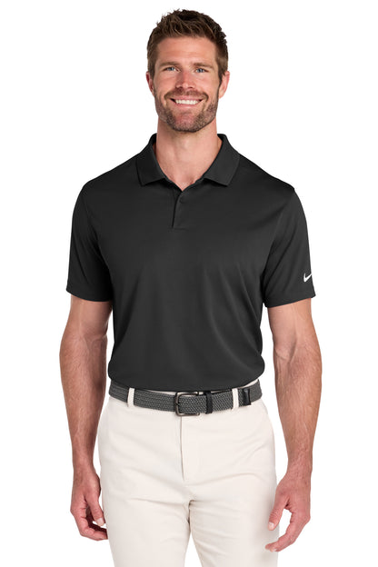 Nike Victory Solid Polo in Black, style NKDX6684