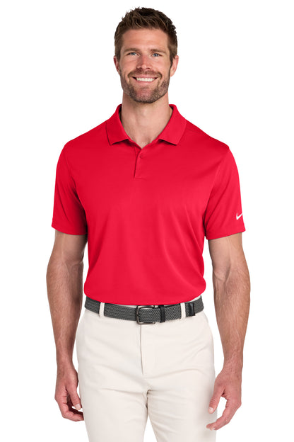 Nike Victory Solid Polo in University Red, style NKDX6684