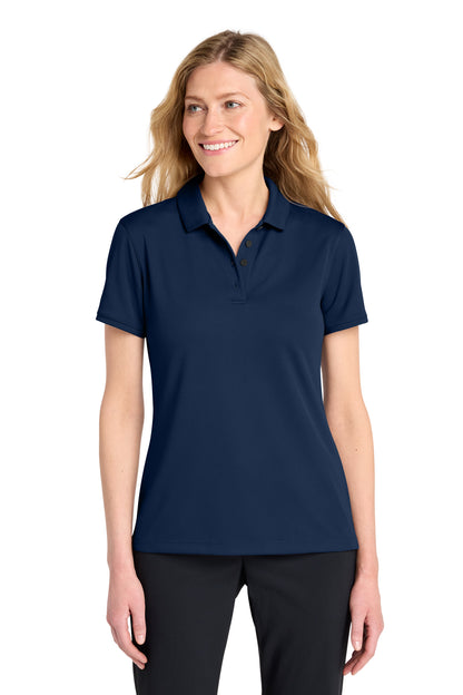 Nike Women's Victory Solid Polo in College Navy, style NKDX6685