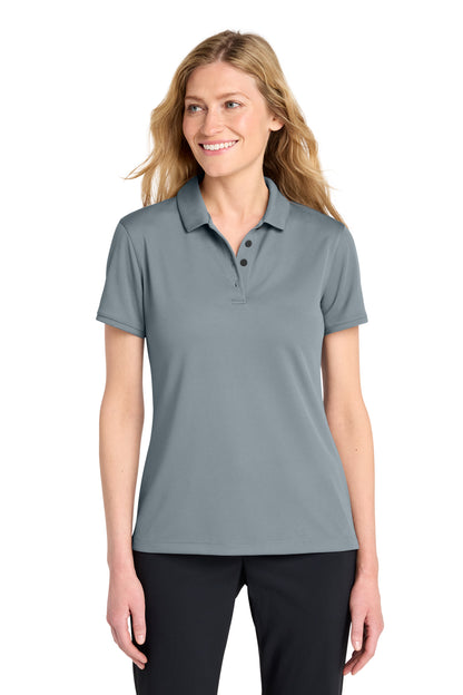 Nike Women's Victory Solid Polo in Cool Grey, style NKDX6685
