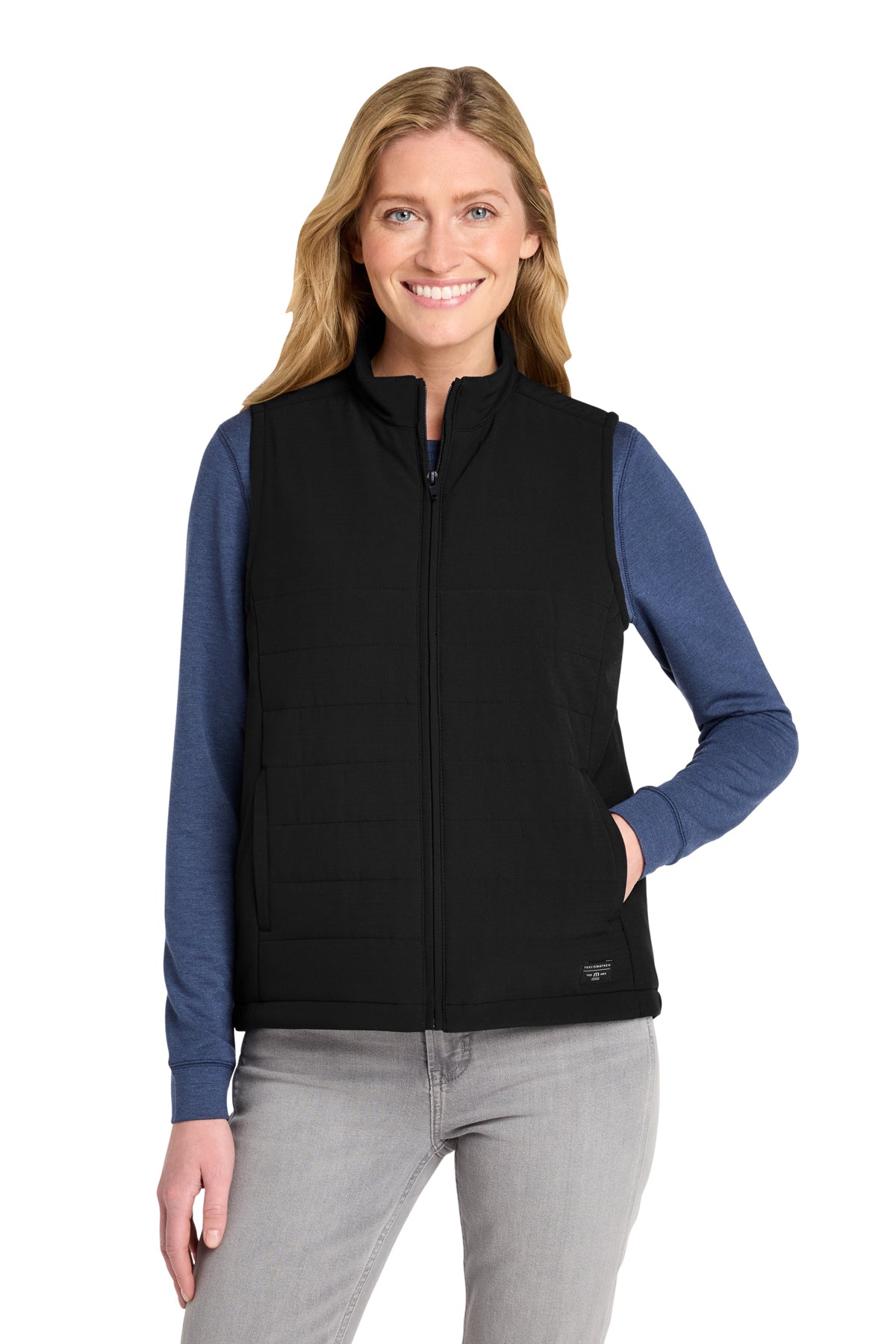 TravisMathew Women's Cold Bay Vest in Black, style TM1LD002
