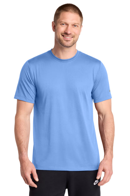Nike Swoosh Sleeve rLegend Tee in Valor Blue, style NKDX8730
