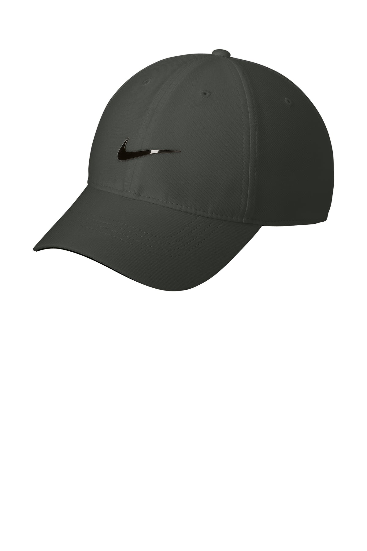 Nike Dri-FIT Swoosh Performance Cap in Anthracite, style NKFB6450