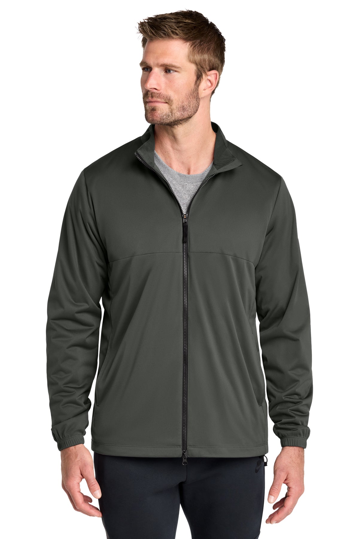 Nike Storm-FIT Full-Zip Jacket in Anthracite, style NKDX6716
