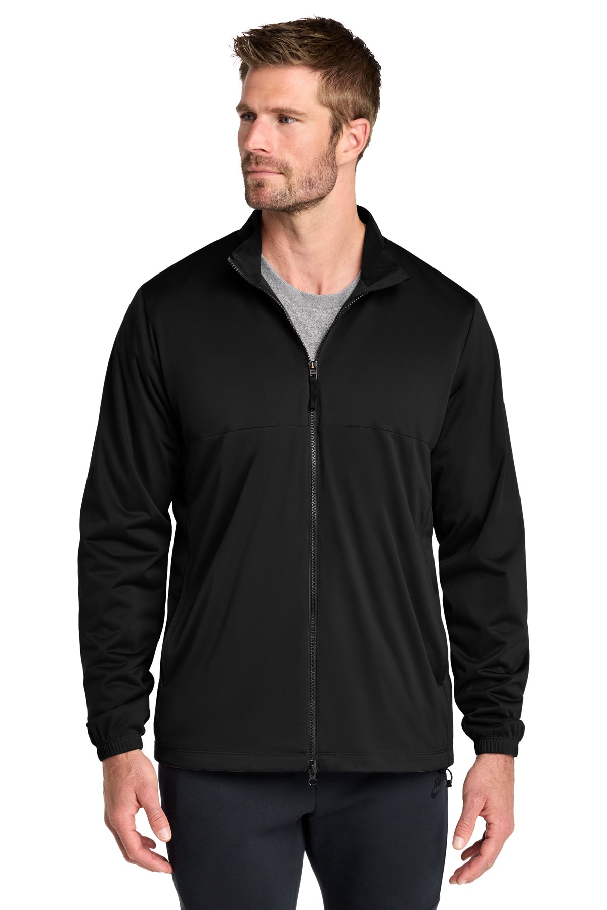 Nike Storm-FIT Full-Zip Jacket in Black, style NKDX6716