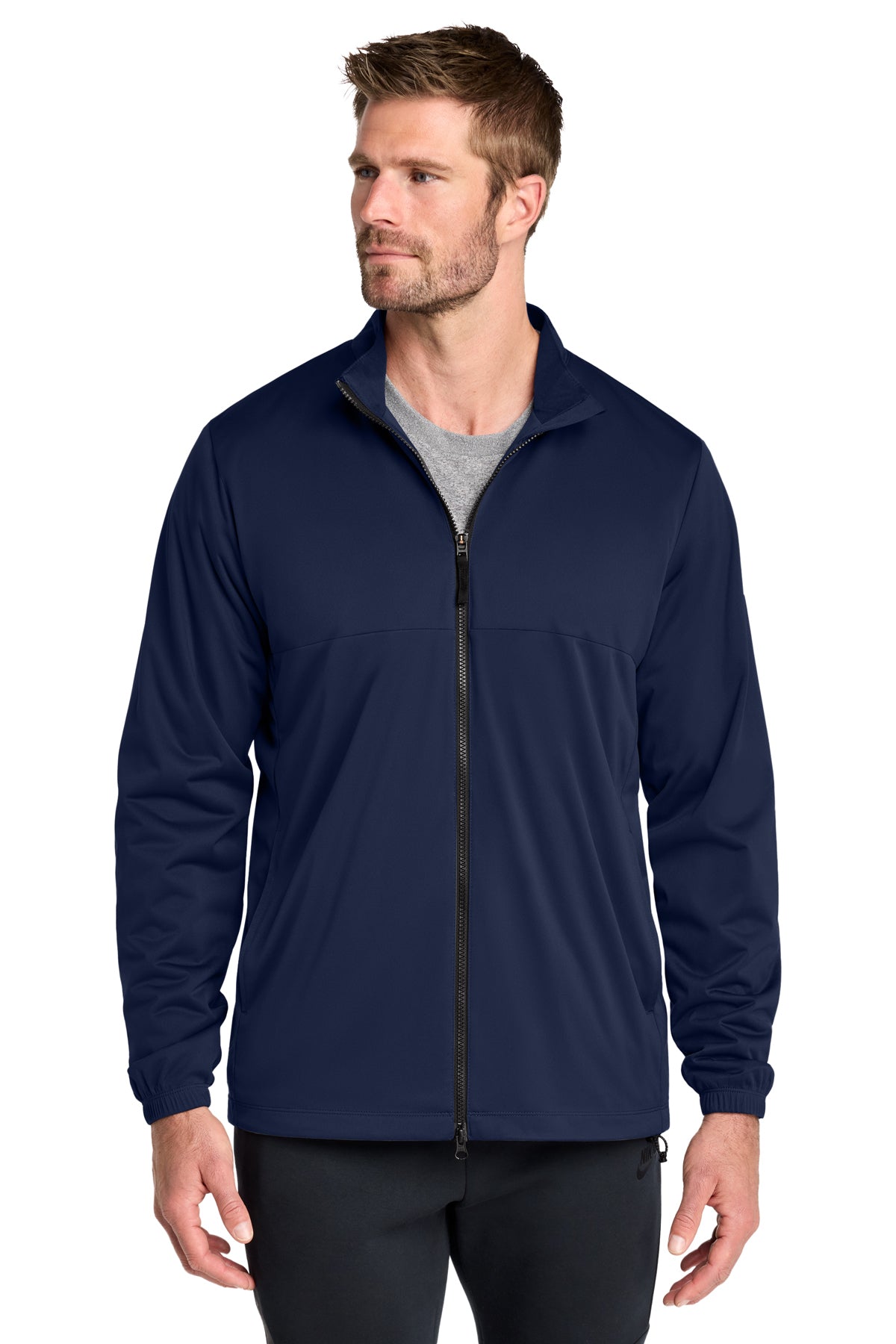 Nike Storm-FIT Full-Zip Jacket in College Navy, style NKDX6716