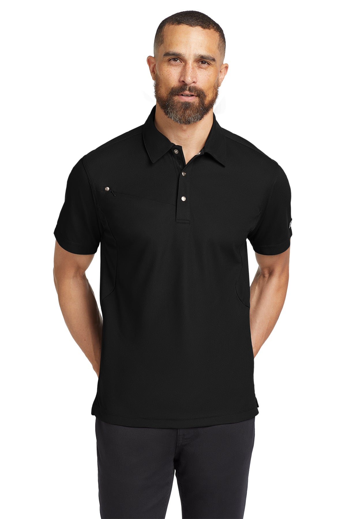 OGIO Accelerator Polo in Blacktop/ Blacktop, style OG102
