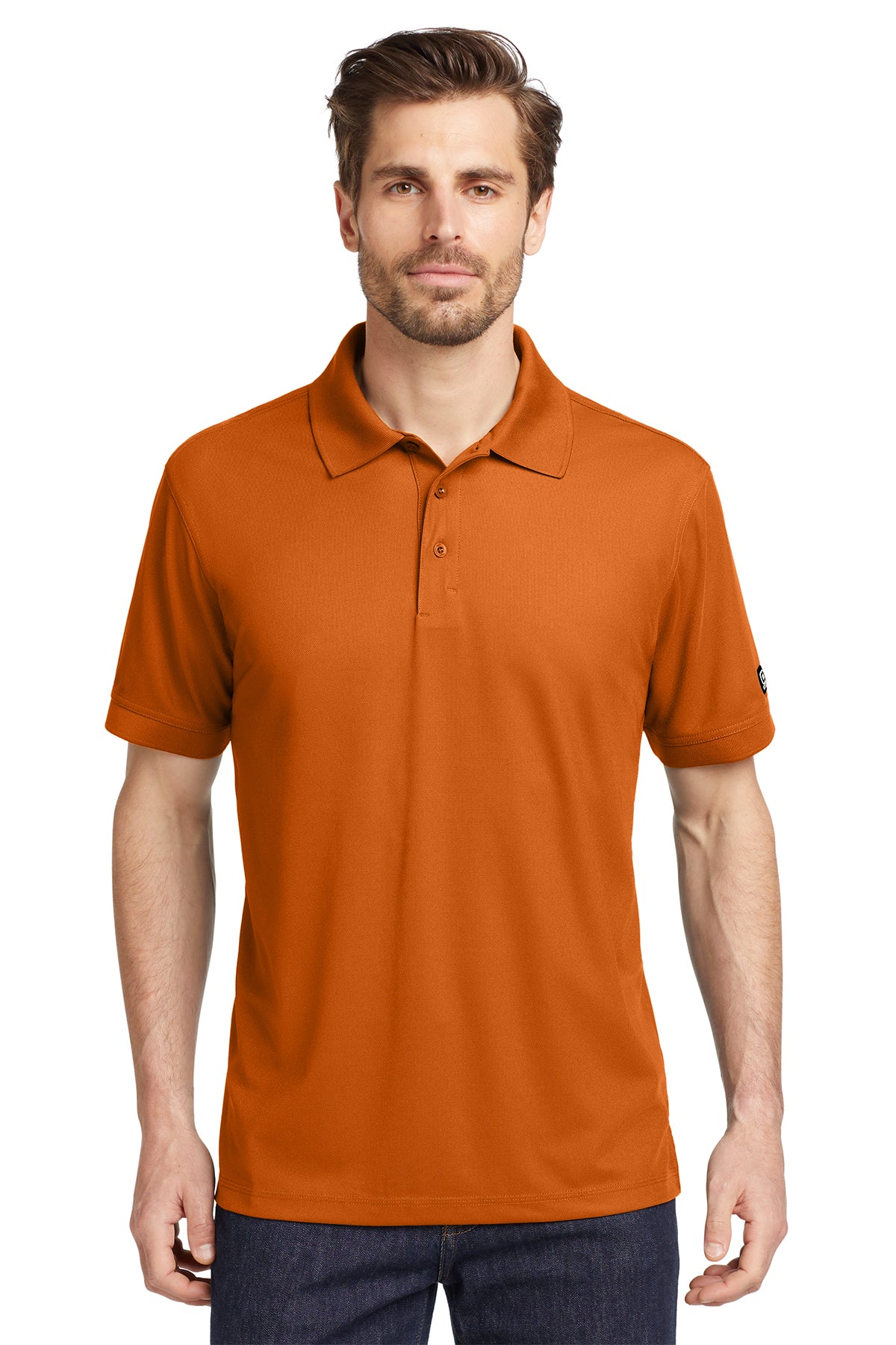 OGIO Caliber2.0 Polo in Flare Orange, style OG101