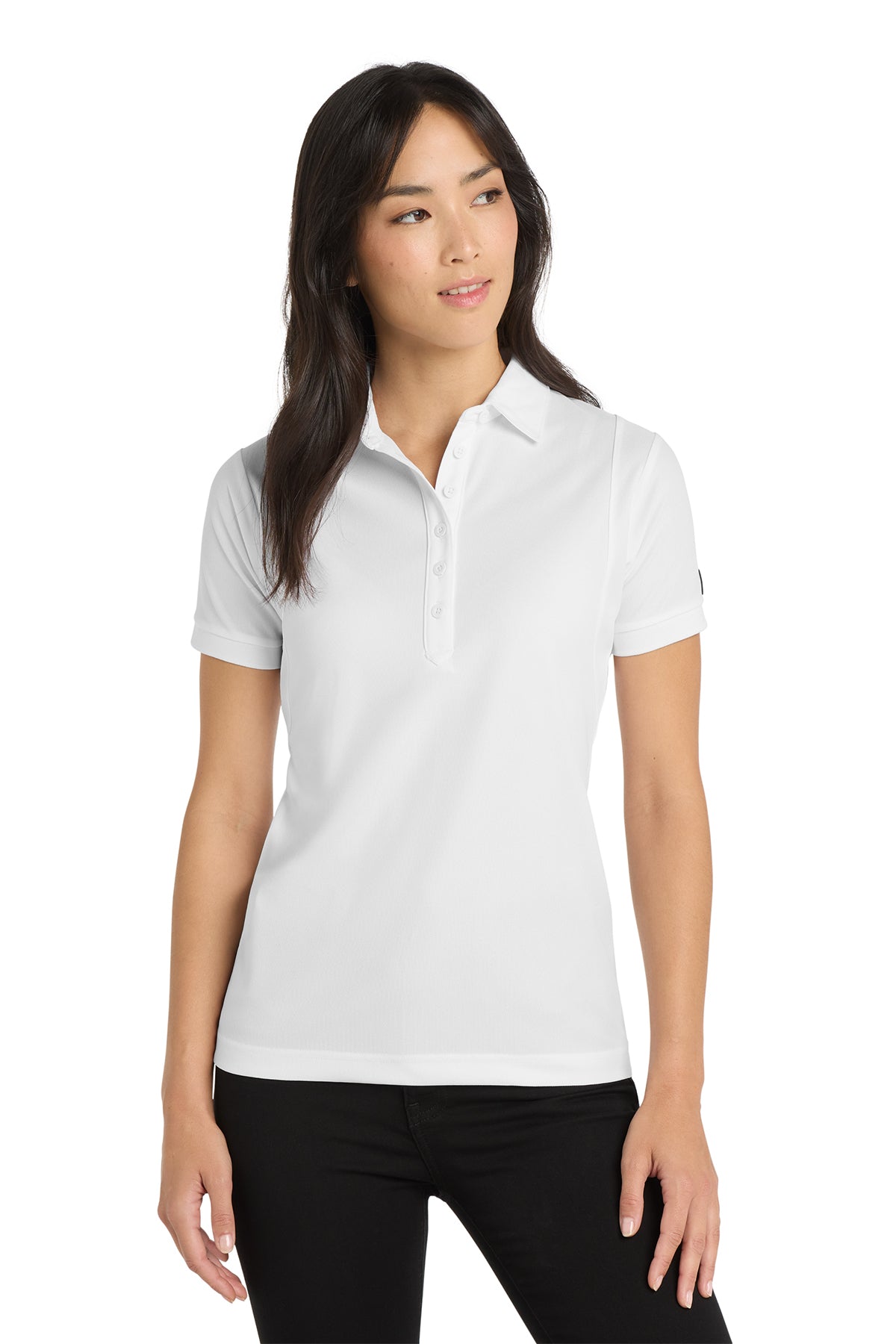 OGIO Jewel Polo in Bright White, style LOG101