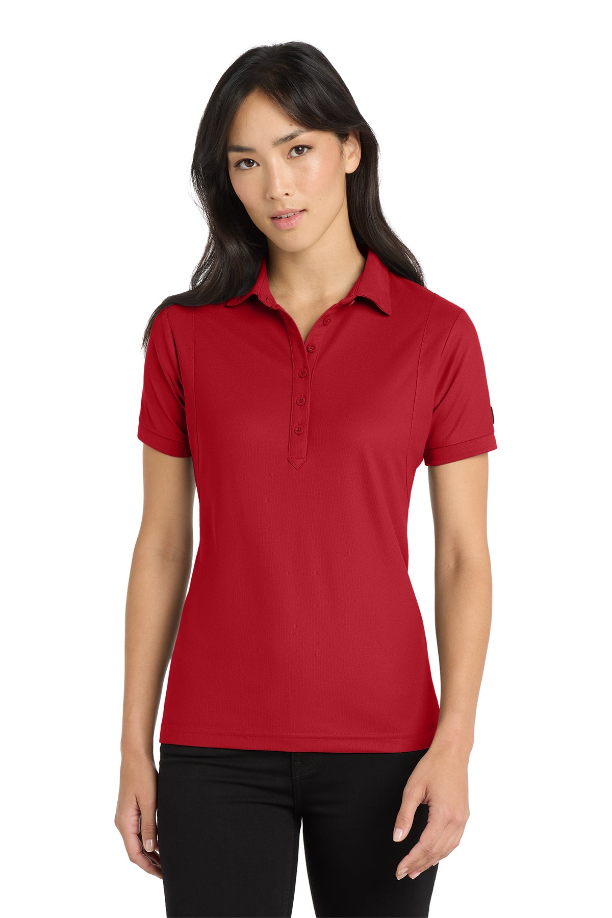 OGIO Jewel Polo in Signal Red, style LOG101