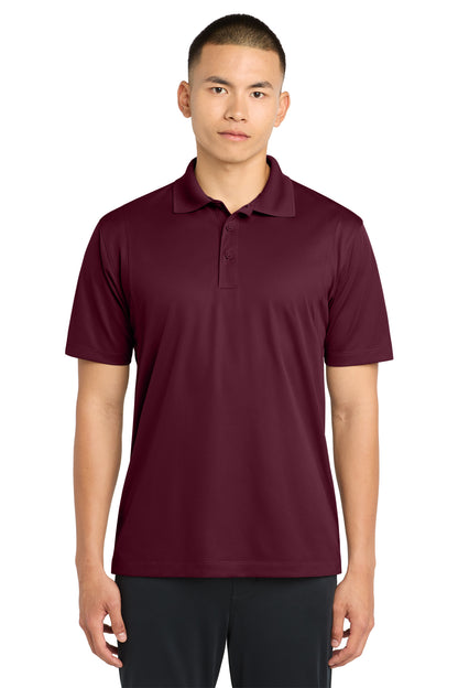 Sport-Tek Micropique Sport-Wick Polo in maroon