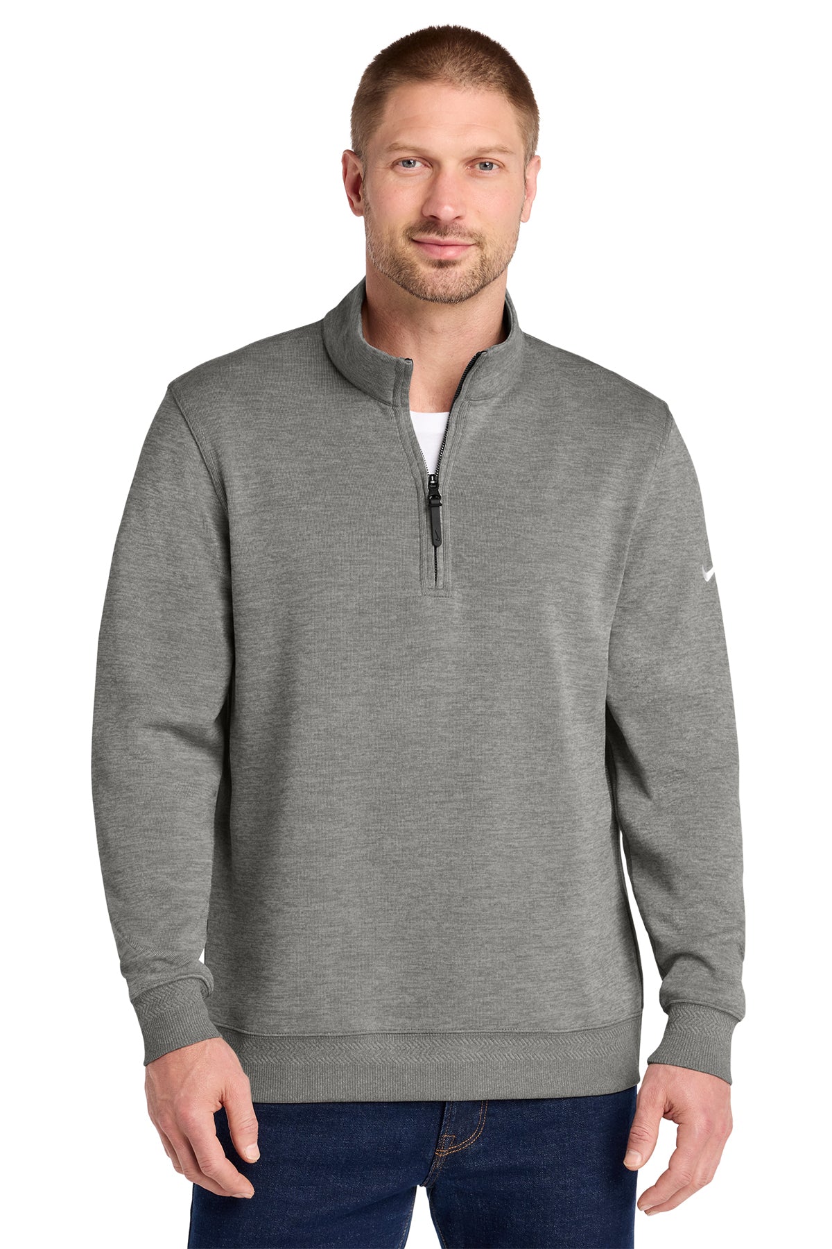 Nike Dri-FIT Corporate 1/2-Zip in Grey, style NKFD9892