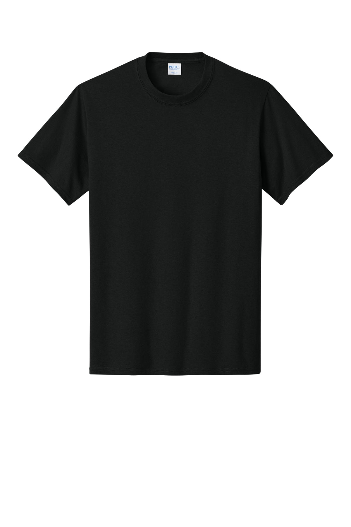 Port & Company Core Cotton Tee PC54 in Jet Black
