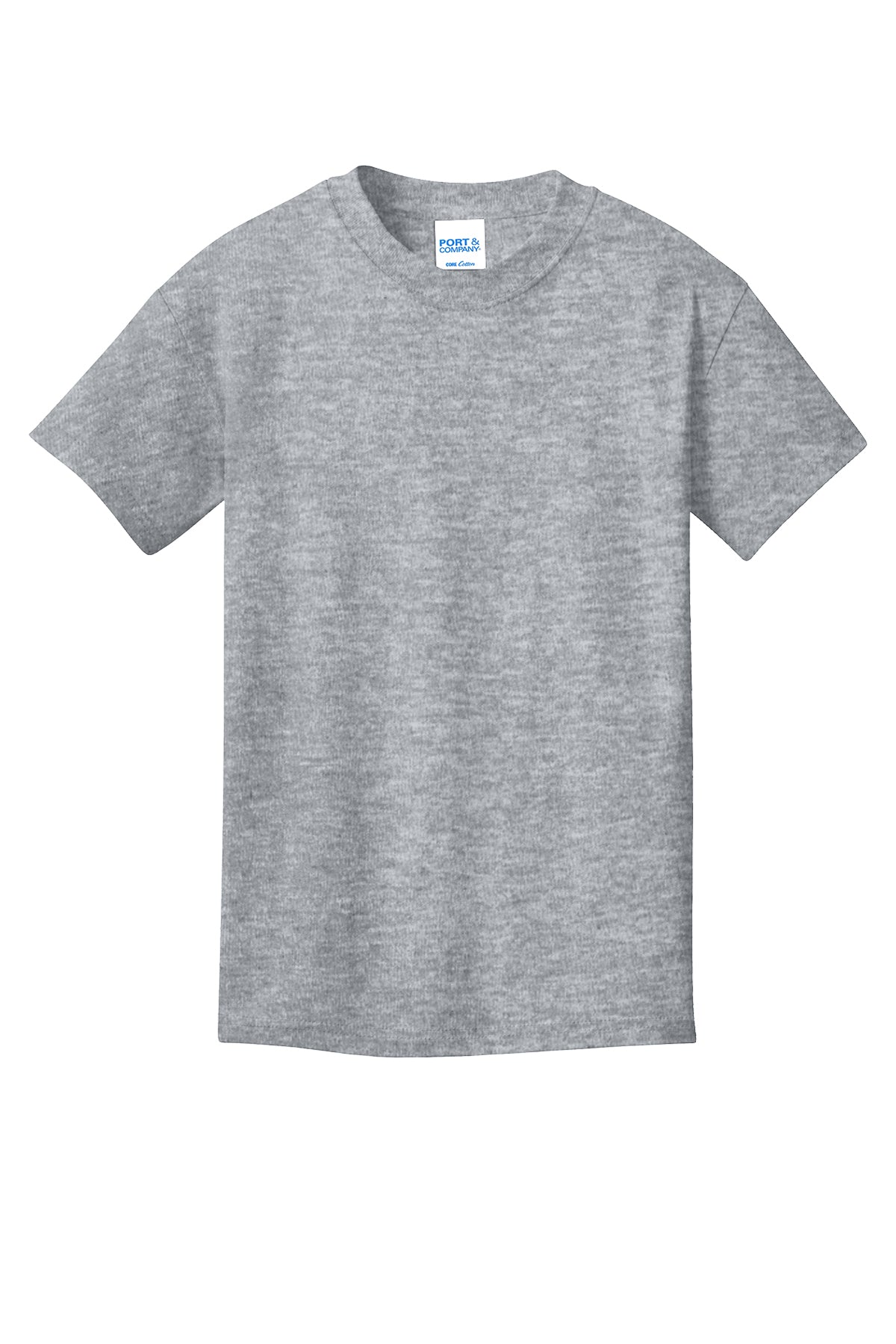 Port & Company Youth Core Cotton Tee PC54Y in Athletic Heather