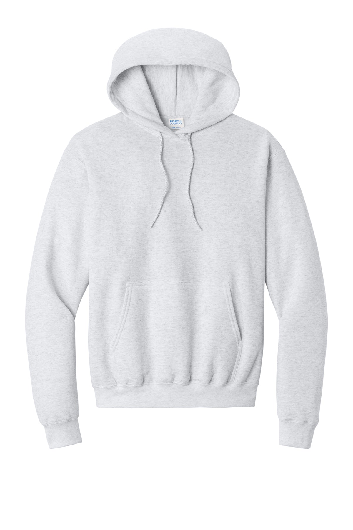 Port & Company Core Fleece Pullover Hooded Sweatshirt PC78H in Ash