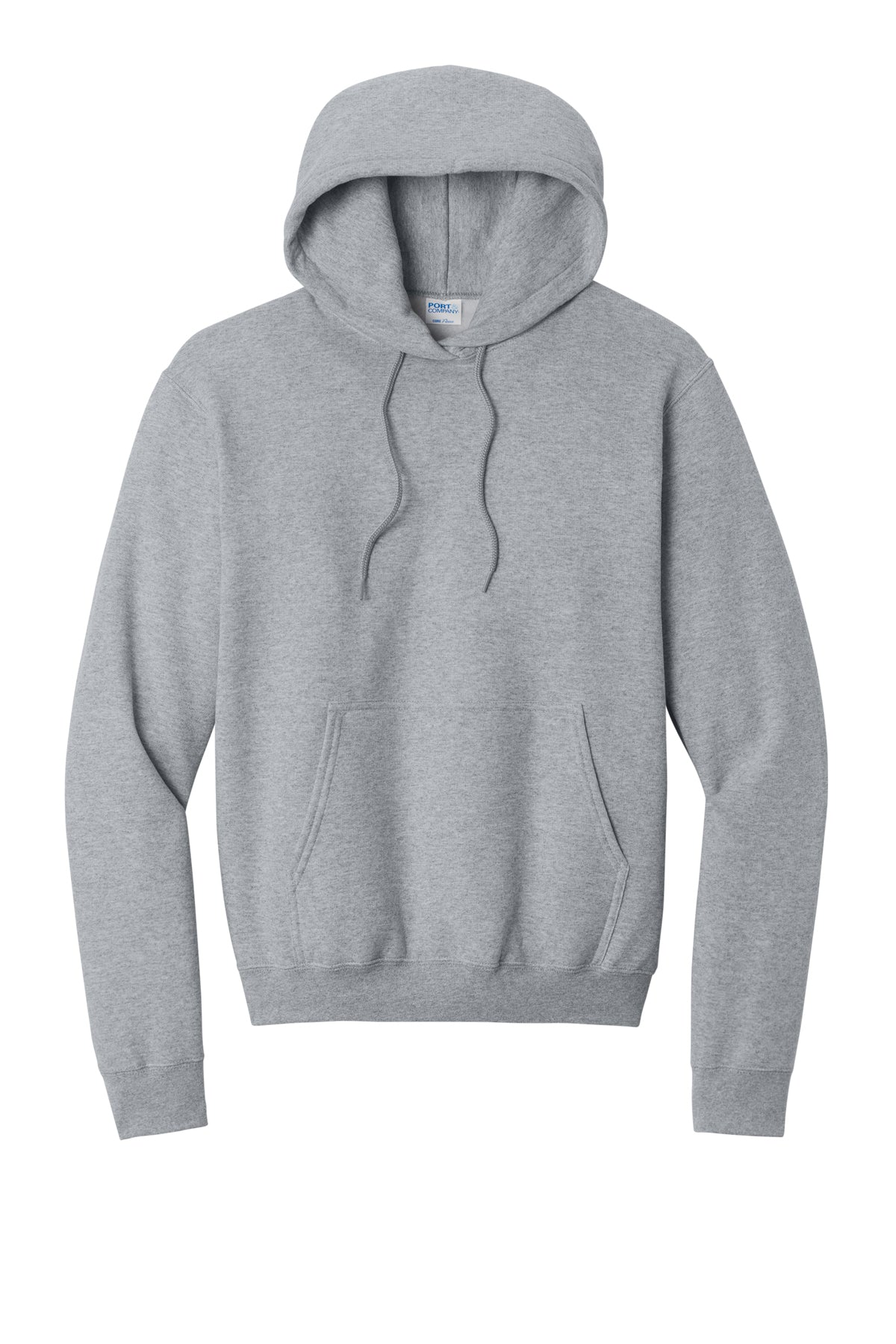 Port & Company Core Fleece Pullover Hooded Sweatshirt PC78H in Athletic Heather