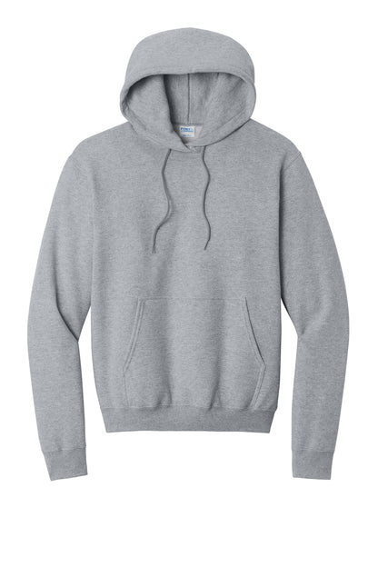 Port & Company Core Fleece Pullover Hooded Sweatshirt PC78H in Athletic Heather