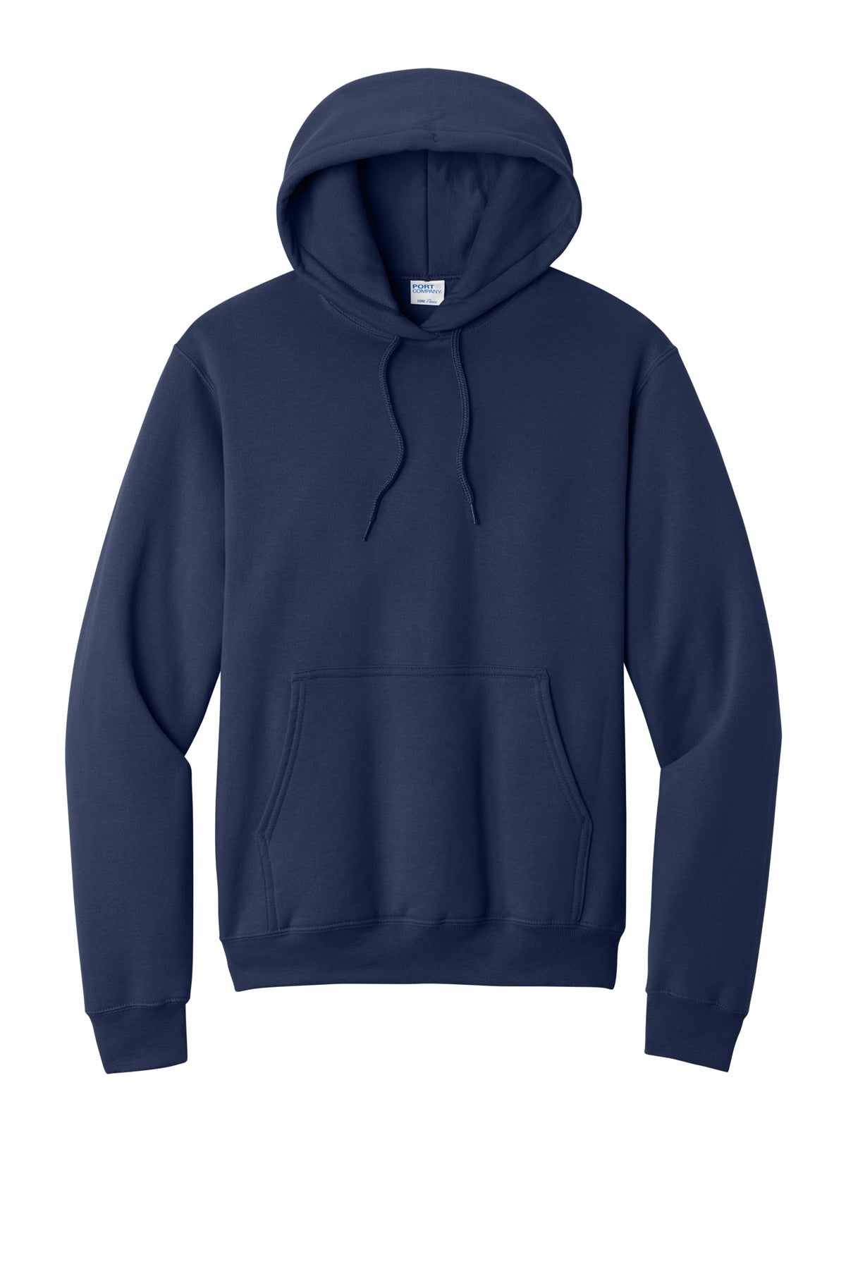 Port & Company Core Fleece Pullover Hooded Sweatshirt PC78H in True Navy