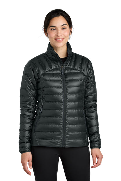 Outdoor Research Women's 800 Tech Down Jacket in Black, style OR322229