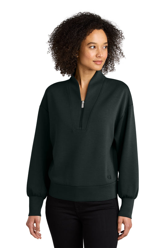 OGIO Women’s Transcend 1/4-Zip in Blacktop, style LOG861