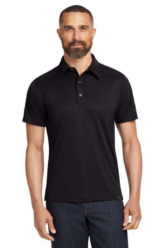 OGIO Hybrid Polo in Blacktop, style OG109