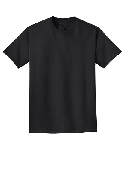 Port & Company Beach Wash Garment-Dyed Tee PC099 in Black